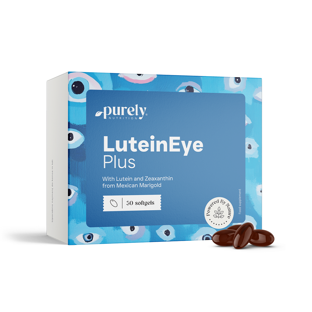LuteinEye Plus - complexe avec lutéine et zéaxanthine.