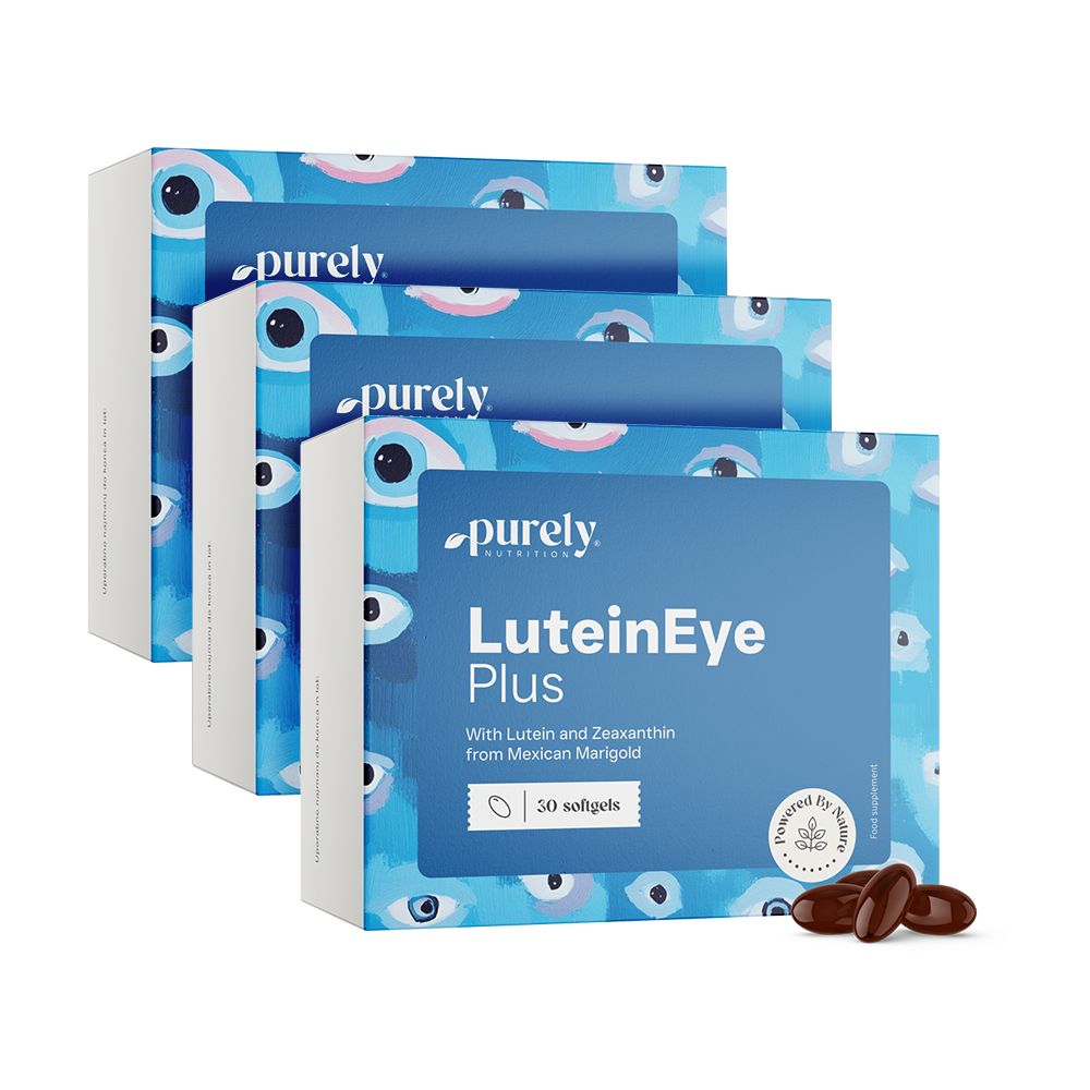 LuteinEye Plus - complexe avec lutéine et zéaxanthine