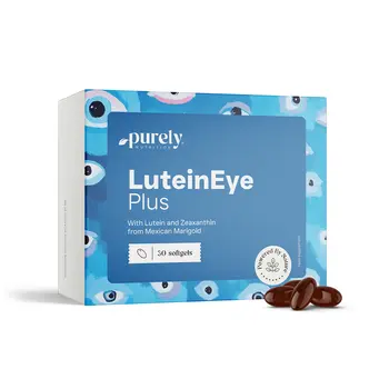 LuteinEye Plus – complexe avec lutéine et zéaxanthine, 30 gélules molles