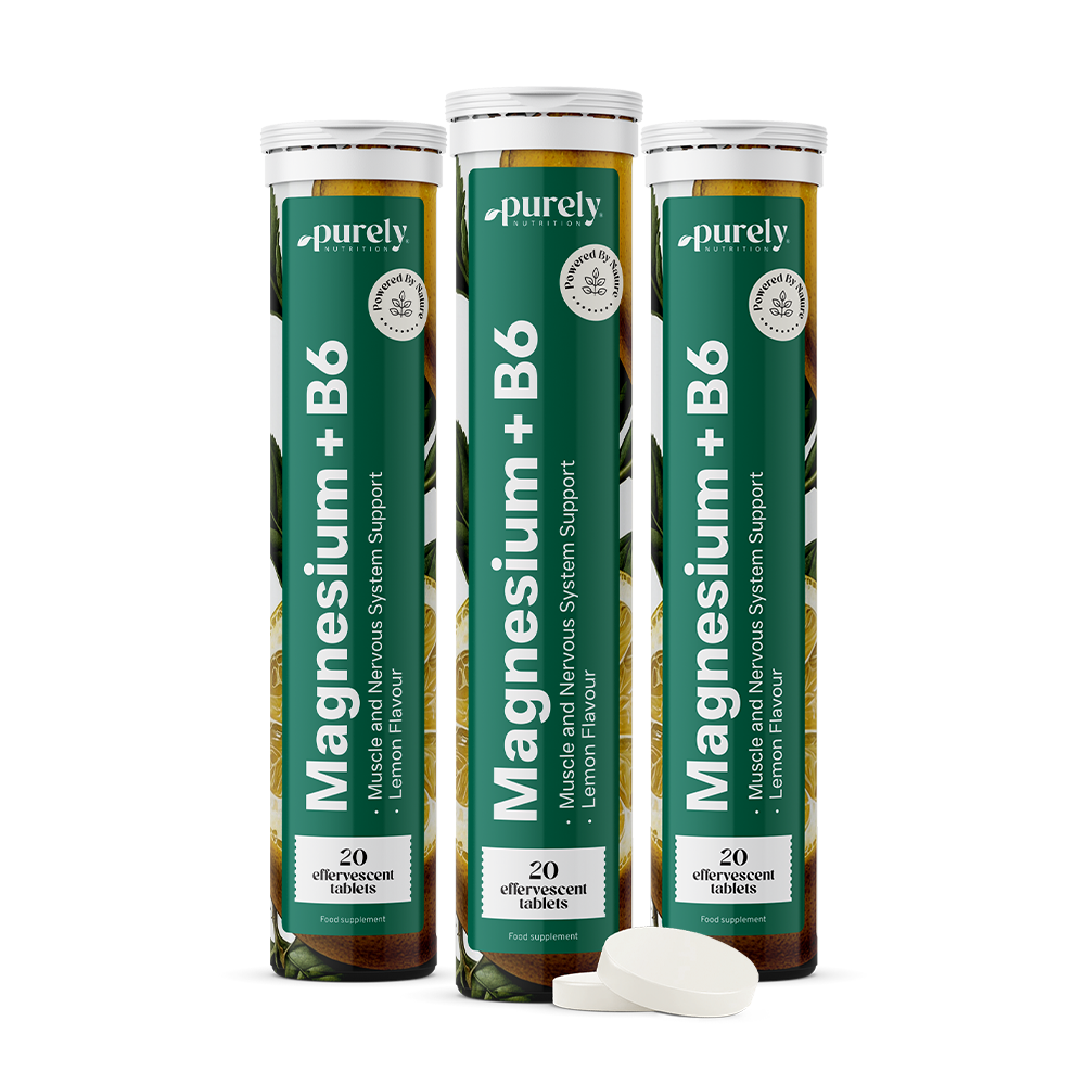 Magnésium + vitamine B6 - comprimés effervescents.
