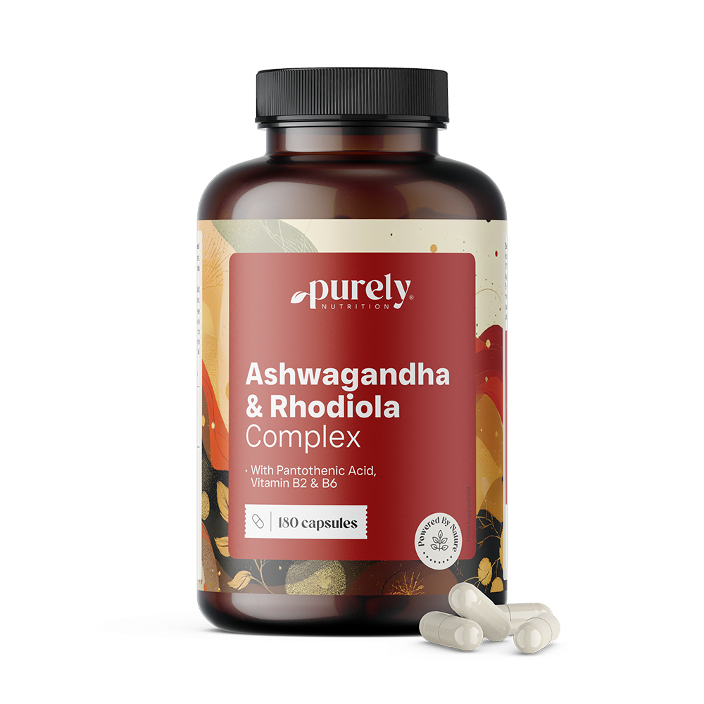Ashwagandha et racine de rose.