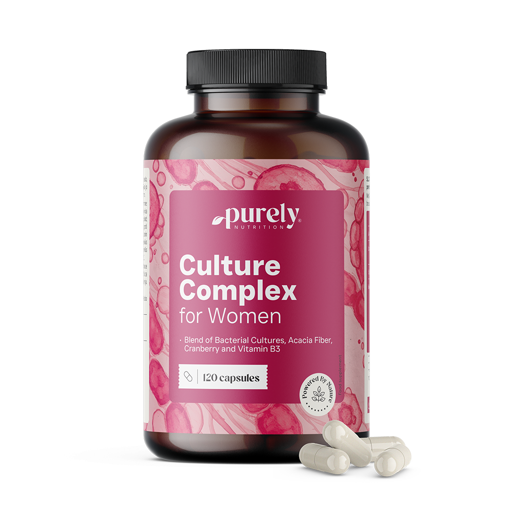 Complexe pour femmes avec des cultures microbiologiques.