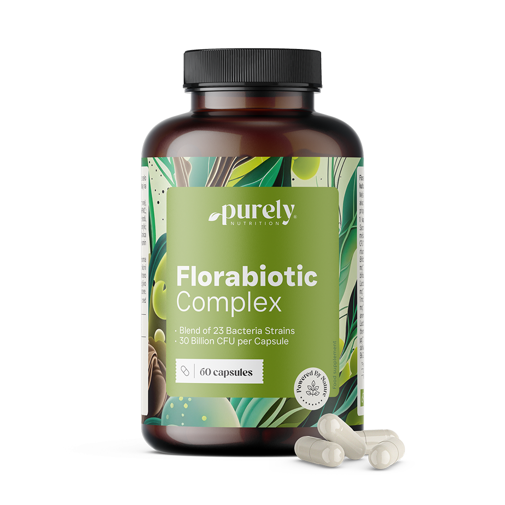 Complexe Florabiotic - formule symbiotique avec 23 souches et 30 milliards de CFU.